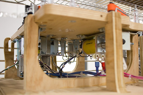 The Witch's Castle sitting in its protective frame