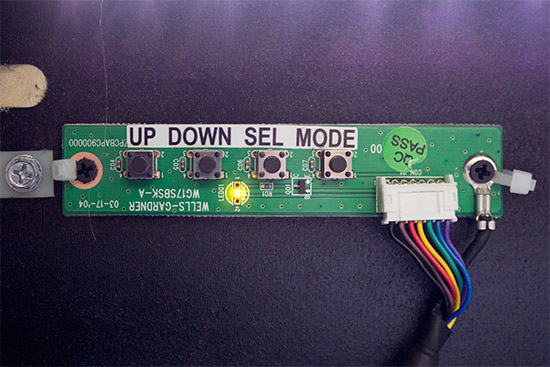 Monitor controls