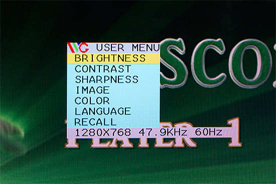 Monitor adjustments