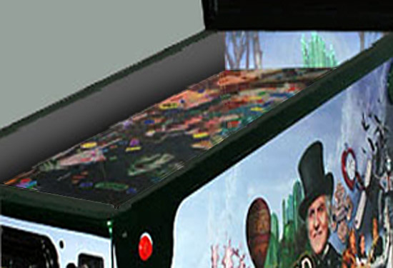 Not the playfield artwork