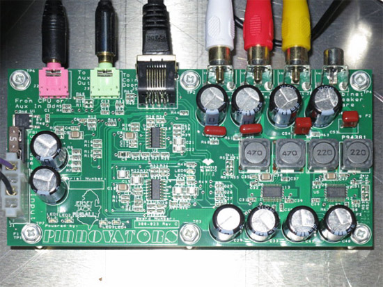 The sound board