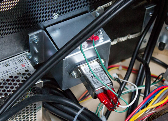 The power connector