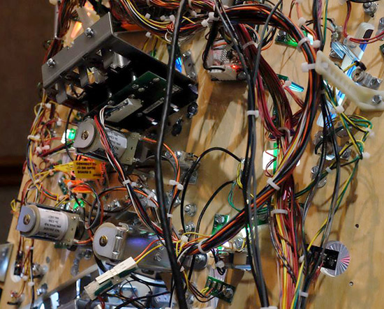 Under-playfield cabling