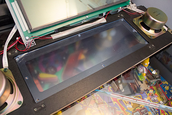 The new cover is placed into the speaker panel
