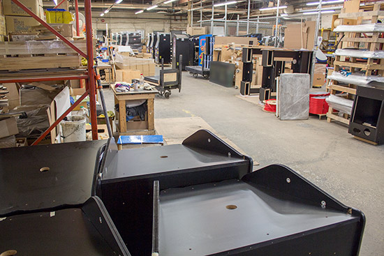 Building Arcade Legends video cabinets