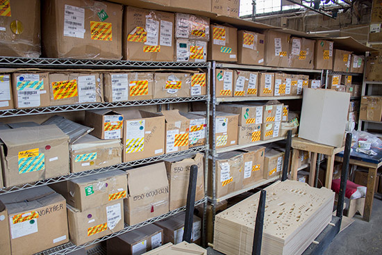 Boxes of inserts