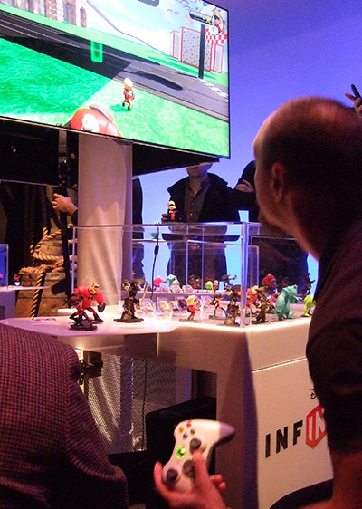 A selection of the Disney Infinity toy characters
