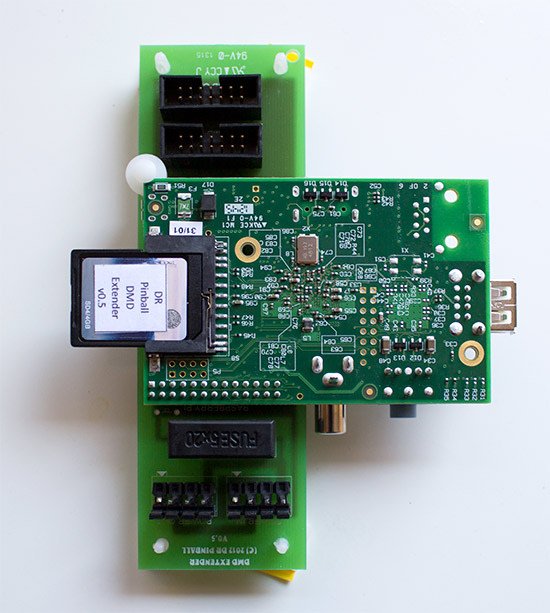 The two boards joined together