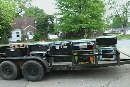 Games ready for transportation