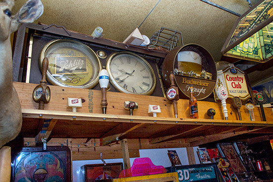 Bar memorabilia