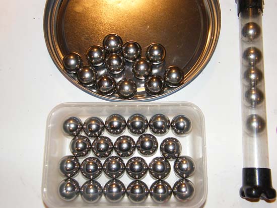 All balls look the same, more or less