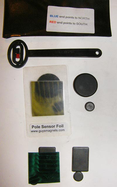 Top – Polarity indicator test magnet