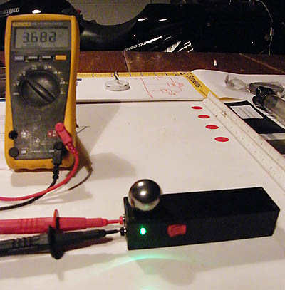 Gaussmeter for pinball