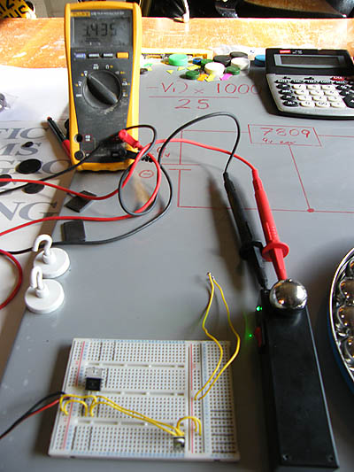 Version 2 – Pinball specific 25mV/G