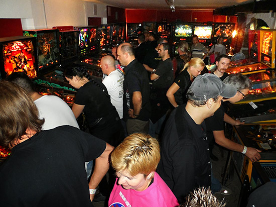 A busy night at the museum