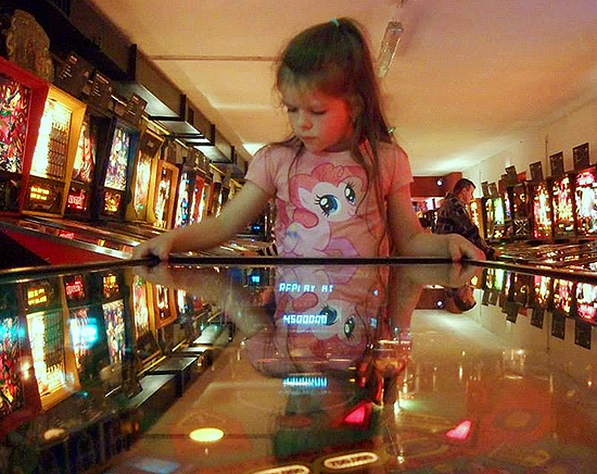 One youngster is captivated