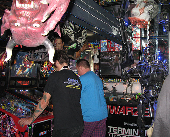 X-Men LE, Iron Man and Spider-Man amongst the memorabilia