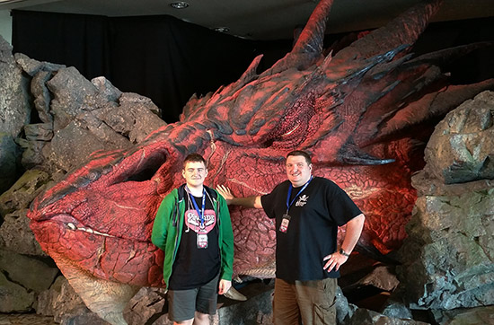 Meeting an old friend