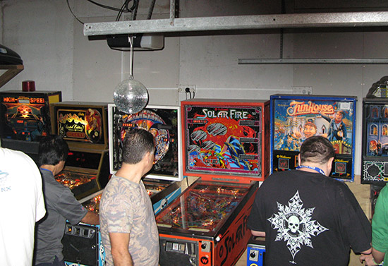 Followed by pinball