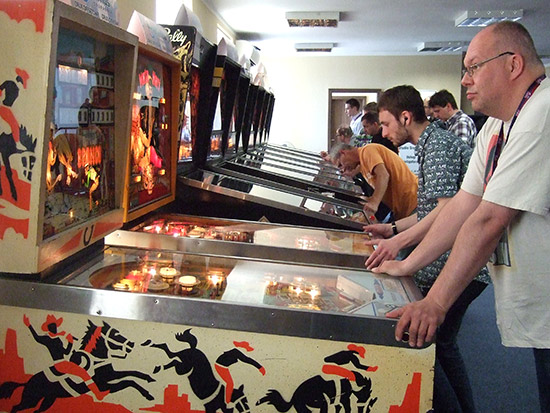 Marcin&rsquo;s EM Bronco and Mata Hari machines during one of the tournaments