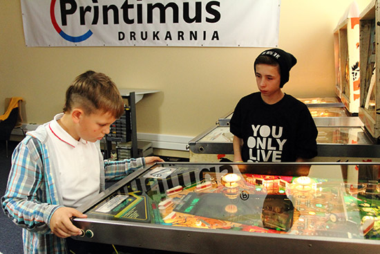 Marcin&rsquo;s Haunted House and two junior players: the accomplished Kuba Tkacz, and then novice Piotrek Wiszniewski