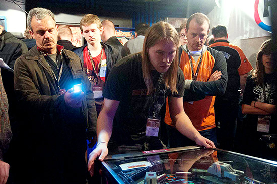 Marcus Hugosson playing Star Trek - The Next Generation