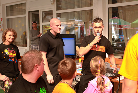 The start of the tournament