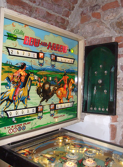 The old meets the very old at pub Chmiel