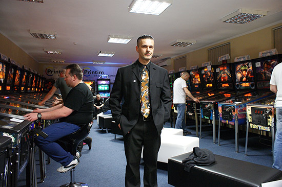 29. The Man in The Club ; ) - Łukasz as chief of Printimus Pinball - we are waiting for you!