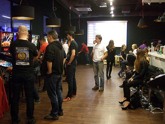 The Stern Trophy's main room at the Kula Club