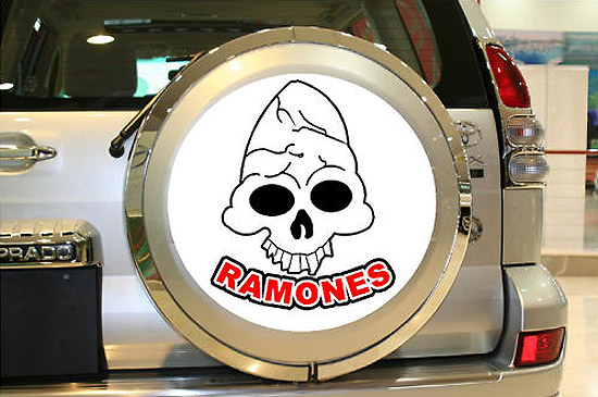 The Ramones wheel cover
