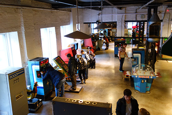 Inside the museum