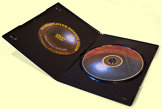Inside the DVD case