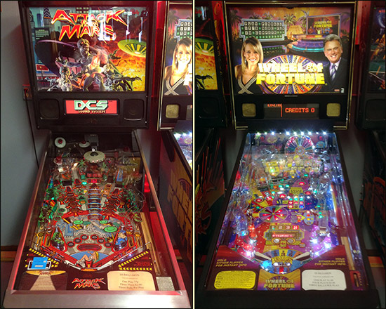 Attack from Mars and Wheel of Fortune