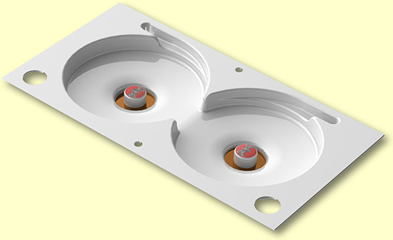 The model for the playfield
