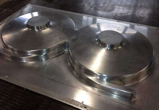 The mould for the playfield