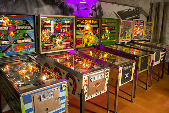 Electromechanical machines upstairs