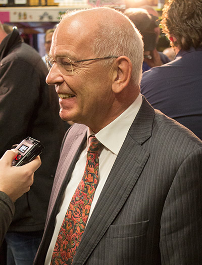 Gerrit Zalm at the Museum