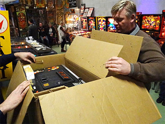 The game with its owner