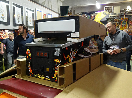 The box is opened
