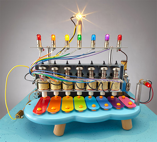 The electromechanical music box