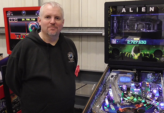 Andrew Heighway with Full Throttle and Alien