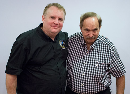 Andrew and Barry