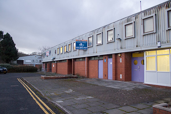 The new factory units just after the move
