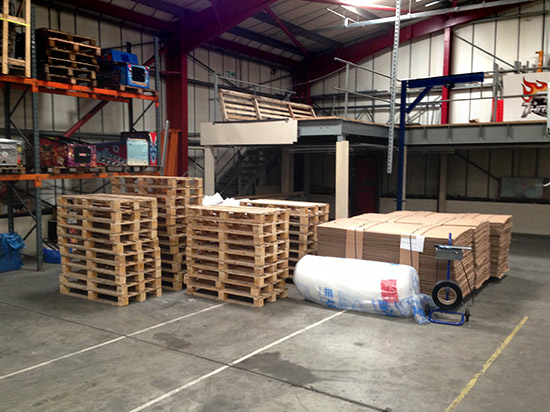 More packing materials