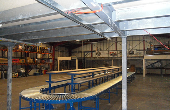 The inital production line