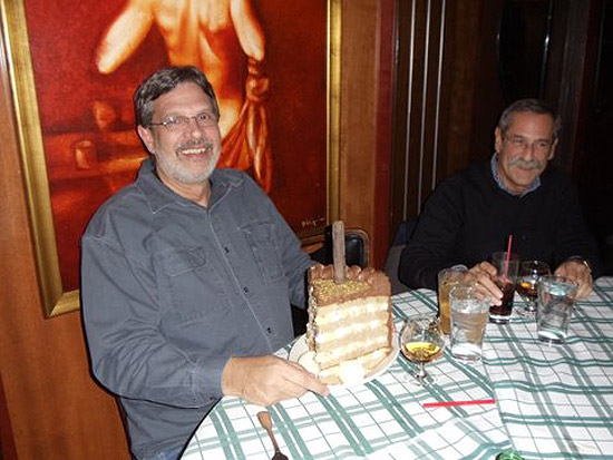 Someone orders the 'Nordman Special' for dessert