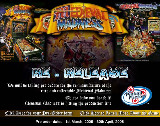 Medieval Madness re-run web page