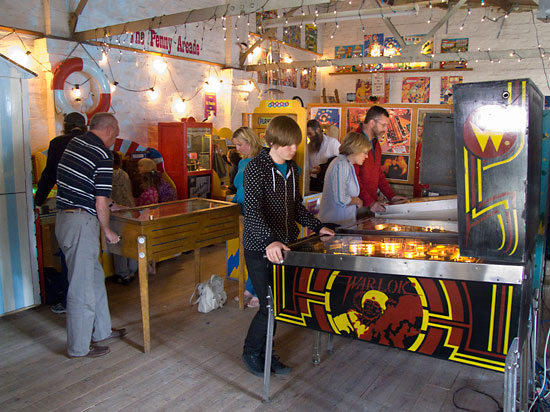 Visitors enjoyed a variety of different game types