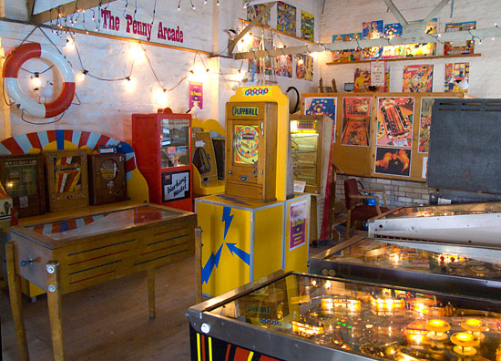 The penny arcade